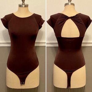 Banana Republic Twist-Back Thong Bodysuit NWOT